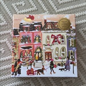 Galison Snowfall on Main Street 1000 piece Puzzle - new in box
